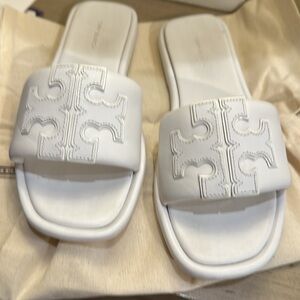 Tory Burch Double T Sport Slides